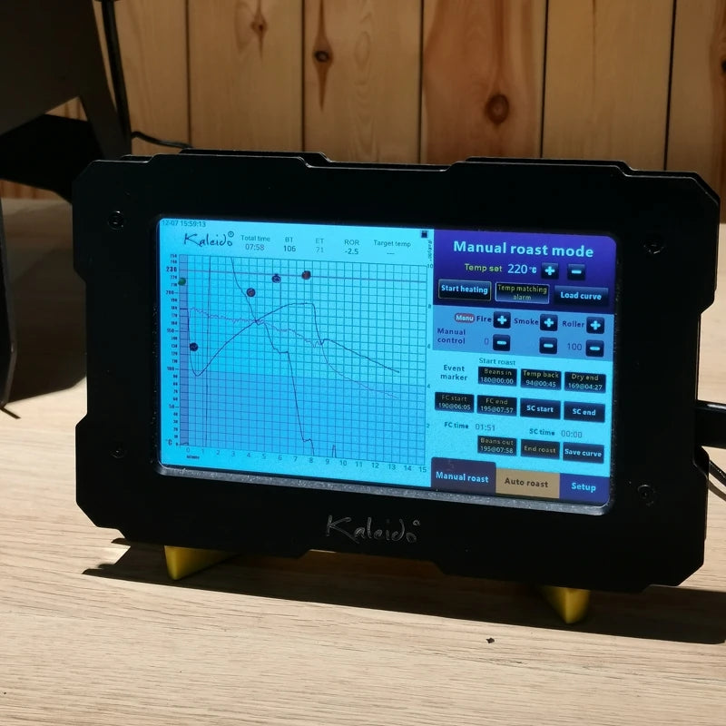 Kaleido Sniper M6 Dual System Coffee Roaster 200-700g Kaleido Roaster Old Version Without Hot Air