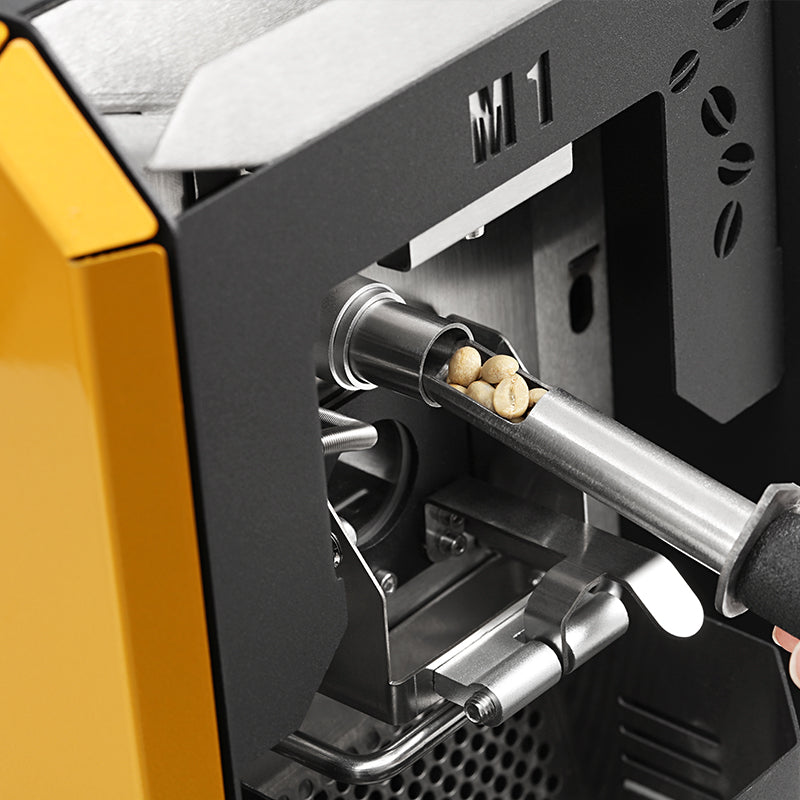 Kaleido Sniper M1S Coffee Roaster 50g-200g Carbon Fiber Infrared Direct Fire + Hot Air Roaste M1S