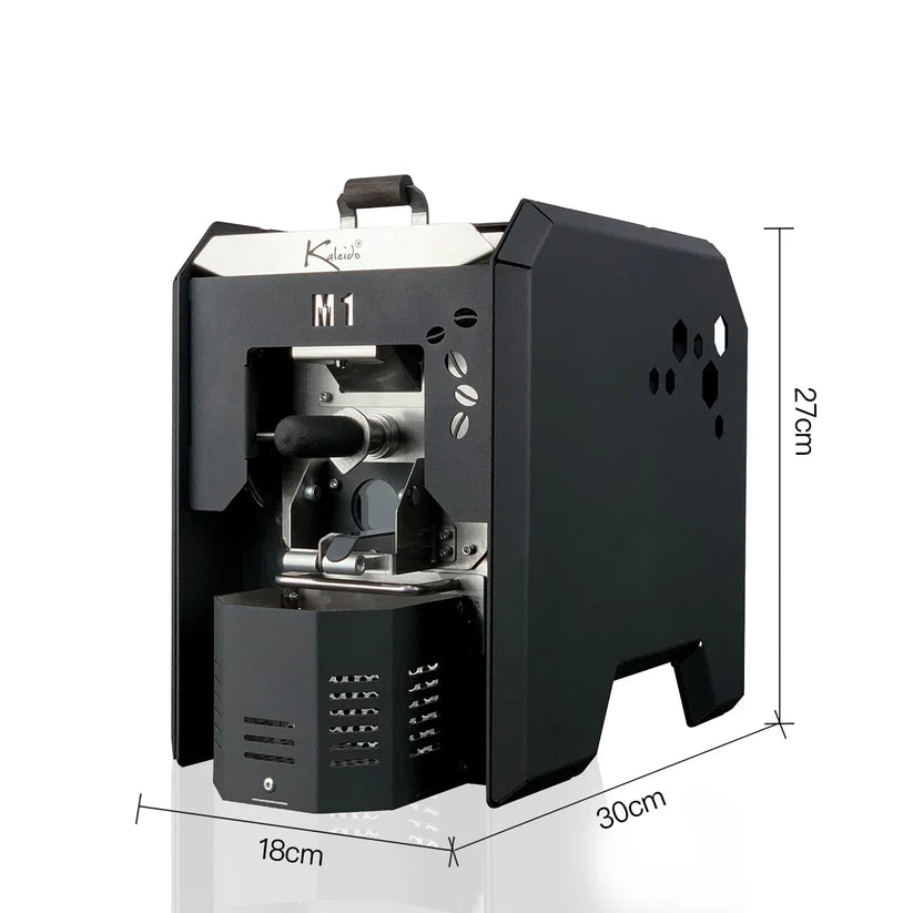 Kaleido Sniper M1S Coffee Roaster 50g-200g Carbon Fiber Infrared Direct Fire + Hot Air Roaste M1S