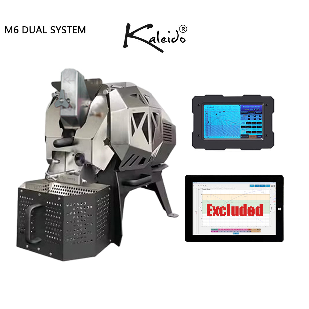 Kaleido Sniper M6S Dual System Coffee Roaster 200-700g Intelligent M6S Hot Air Roaster