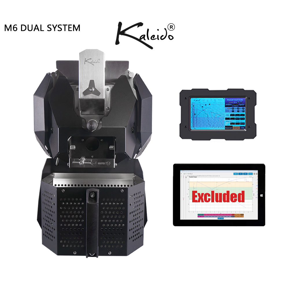 Kaleido Sniper M6S Dual System Coffee Roaster 200-700g Intelligent M6S Hot Air Roaster