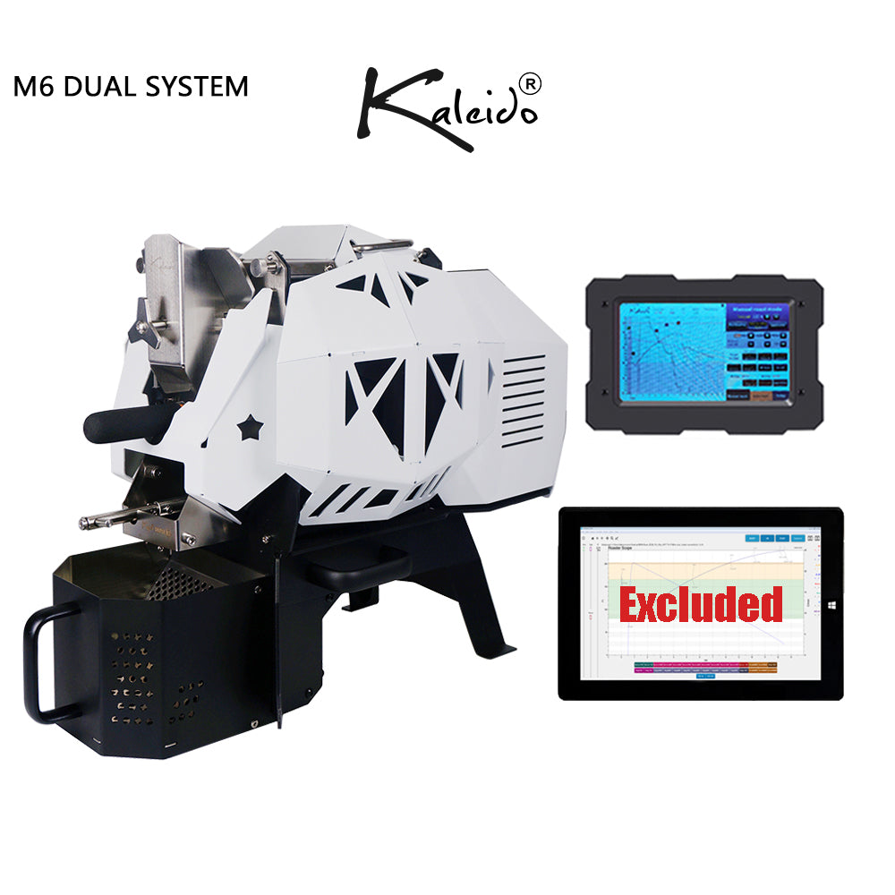 Kaleido Sniper M6S Dual System Coffee Roaster 200-700g Intelligent M6S Hot Air Roaster